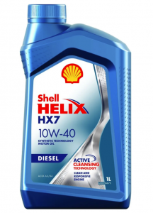 Моторное масло Shell Helix Diesel HX7 10W-40, 1л