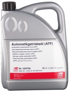 Масло трансмиссионное Febi ATF 7G-tronik (MB 236.15) синяя, 5л