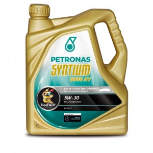 Моторное масло PETRONAS SYNTIUM 5000 AV 5W-30, 4л