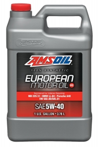 Моторное масло AMSOIL European Car Formula SAE 5W-40 Improved ESP Synthetic Motor Oil, 3.78л