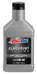 Моторное масло AMSOIL European Car Formula SAE 5W-40 Classic ESP Synthetic Motor Oil, 0.946л