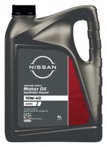 Моторное масло Nissan 10W-40 A3/B4, 5л