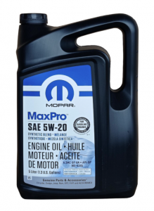 Моторное масло Mopar MaxPro 5W-20 SP, 5л