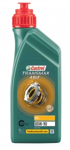 Трансмиссионное масло Castrol Transmax AXLE EPX 80W-90 GL-5 для гипоидных передач, 1л