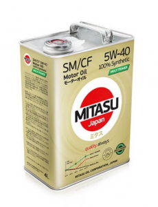 Моторное масло Mitasu Moly-Trimer 5W-40 API SM, 4л