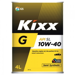 Моторное масло KIXX G 10W-40 SL, 4л