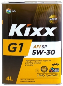 Моторное масло KIXX G1 5W-30 SP-RC GF-6A, 4л