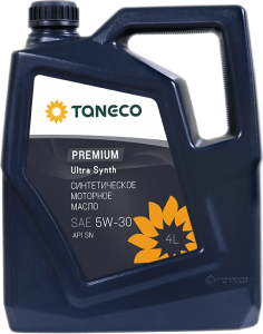 Моторное масло Taneco Premium Ultra Synth 5W-30 SN, 4л