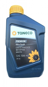 Моторное масло Taneco Premium Ultra Synth 5W-40 SN, 1л
