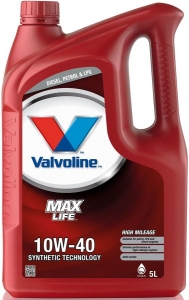 Моторное масло Valvoline MaxLife 10W-40, 5л