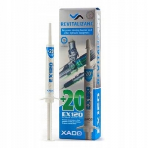 XADO Ревитализант EX120 для гидроусилителя руля и гидравлического оборудования (шприц) коробка 8мл, 0.008л