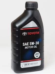 Моторное масло TOYOTA Motor Oil SAE 5W-30 SP, 0.946л