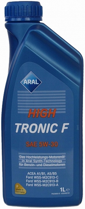 Моторное масло Aral HighTronic F 5W-30 A5/B5, 1л