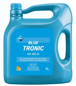 Моторное масло ARAL BlueTronic SAE 10W-40, 5л