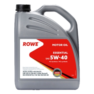 Моторное масло ROWE ESSENTIAL SAE 5W-40, 5л