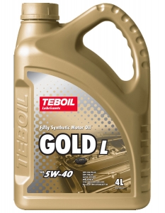 Моторное масло TEBOIL GOLD L 5W-40, 4л