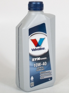 Моторное масло Valvoline SYNPOWER 10W-40, 1л