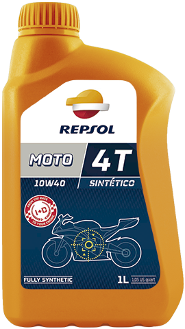 Масло моторное REPSOL MOTO SINTETICO 4T 10W-40 (1л)