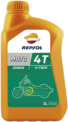 Масло моторное REPSOL MOTO V-TWIN 4T 20W-50 (1л)
