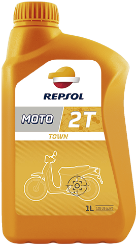 Масло моторное REPSOL MOTO TOWN 2T (1л)