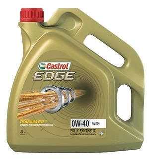 Моторное масло Castrol EDGE A3/B4 TITANIUM FST 0W-40, 4л