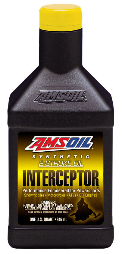 Масло моторное AMSOIL INTERCEPTOR® Synthetic 2-Stroke Oil (0,946л)