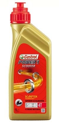 Масло моторное Castrol Power 1 Scooter 4T 5W-40 (1л)