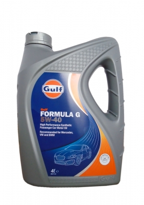 Моторное масло Gulf Formula G 5W-40 A3/B4, 4л