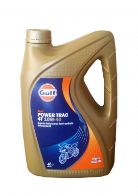 Масло моторное GULF Power Trac 4T SAE 10W-40 (4л)