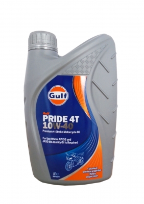 Масло моторное GULF Pride 4T SAE 10W-40 (1л)