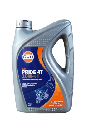 Масло моторное GULF Pride 4T SAE 10W-40 (4л)