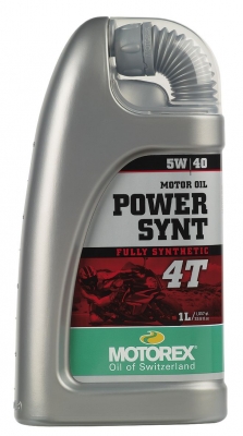 Масло моторное MOTOREX Power Synt 4Т SAE 5W-40 (1л)