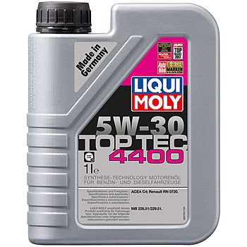 Моторное масло LIQUI MOLY Top Tec  4400 5W-30 специально для Renault, 1л