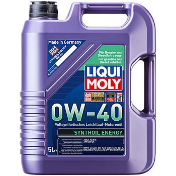 Моторное масло LIQUI MOLY Synthoil  Energy 0W-40, 5л