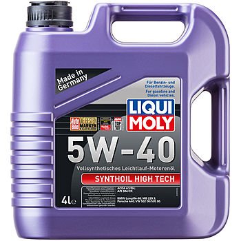 Моторное масло LIQUI MOLY Synthoil  High Tech 5W-40, 4л