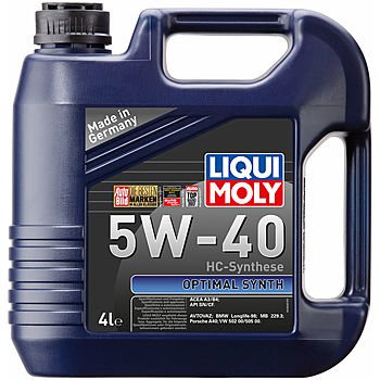 Моторное масло LIQUI MOLY Optimal Synth 5W-40, 4л