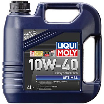 Моторное масло LIQUI MOLY Optimal 10W-40, 4л