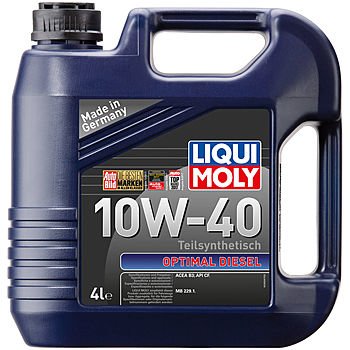 Моторное масло LIQUI MOLY Optimal  Diesel 10W-40, 4л