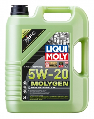 Моторное масло LIQUI MOLY Molygen  New Generation 5W-20, 5л