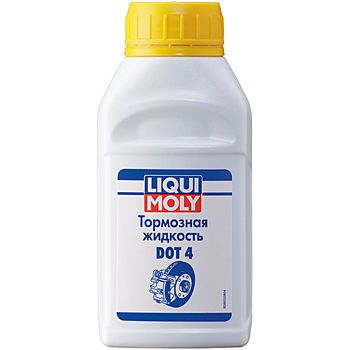 LIQUI MOLY Жидкость тормозная Bremsenflussigkeit DOT 4 (0,25л)
