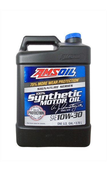 Моторное масло AMSOIL Signature Series Synthetic Motor Oil SAE 10W-30, 3.78л