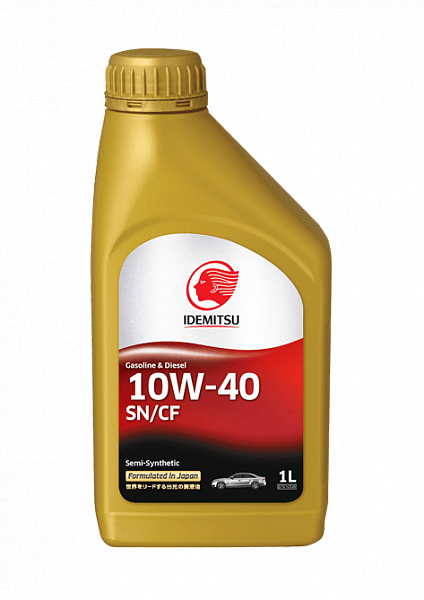 Моторное масло Idemitsu Semi-Synthetic 10W-40 SN/CF, 1л