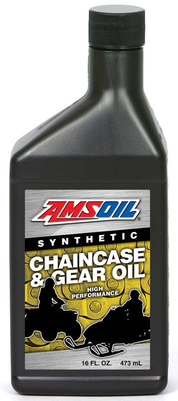 Масло трансмиссионное AMSOIL Synthetic Chaincase & Gear Oil (0,473л)