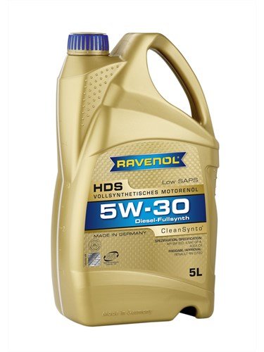 Моторное масло RAVENOL HDS Hydrocrack Diesel Specif SAE 5W-30, 5л