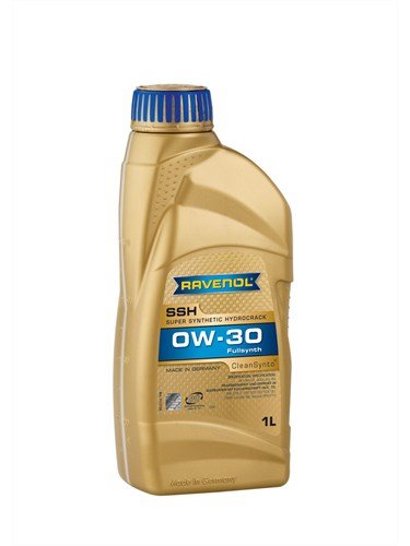Моторное масло RAVENOL Super Synthetic Hydrocrack SSH SAE 0W-30, 1л
