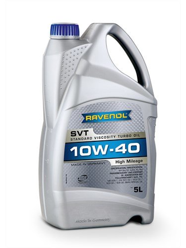 Моторное масло RAVENOL SVT Stand.Viscosity Turbo Oil SAE 10W-40, 5л