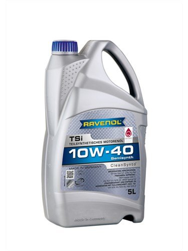 Моторное масло RAVENOL TSI SAE 10W-40, 5л
