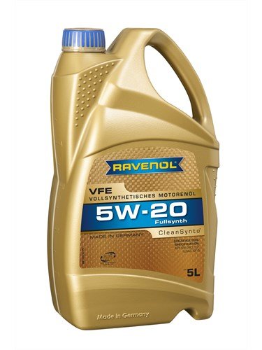 Моторное масло RAVENOL VFE SAE 5W-20, 5л