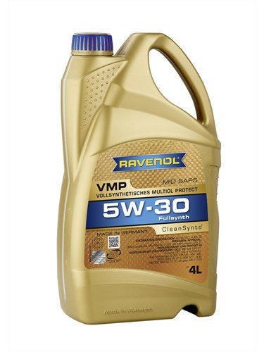 Моторное масло RAVENOL VMP SAE 5W-30, 4л