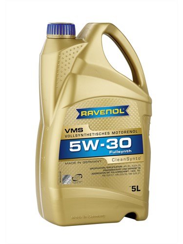 Моторное масло RAVENOL VMS SAE 5W-30, 5л